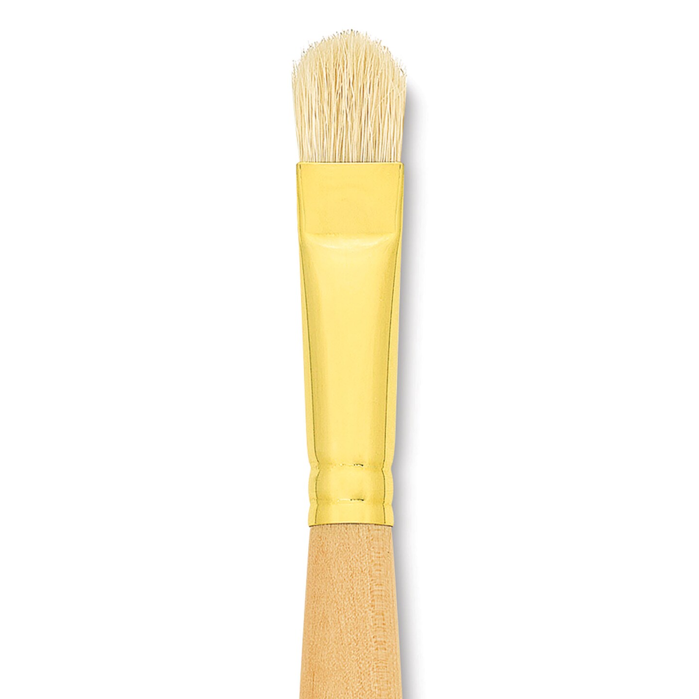 Raphaël D'Artigny Interlocked White Bristle Brush - D-Brush, Long Handle, Size 8