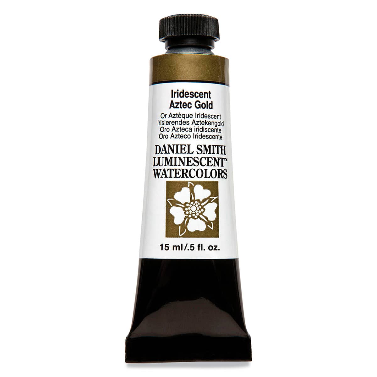 Daniel Smith Luminescent Watercolor - Iridescent Aztec Gold, 15 ml, Tube