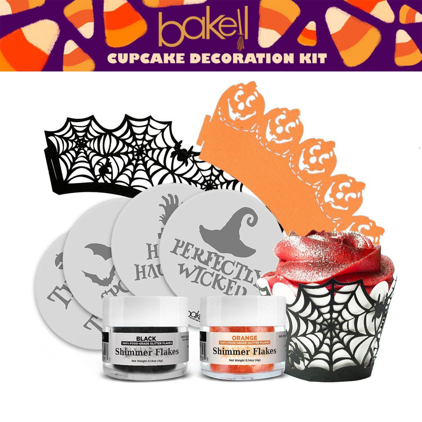 Halloween Cupcake Decorating Kit (5 PC Set)