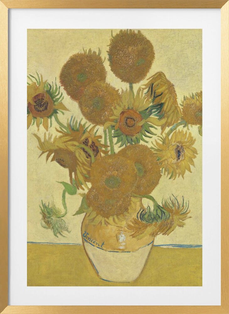 Sunflowers by Vincent Van Gogh Framed Art