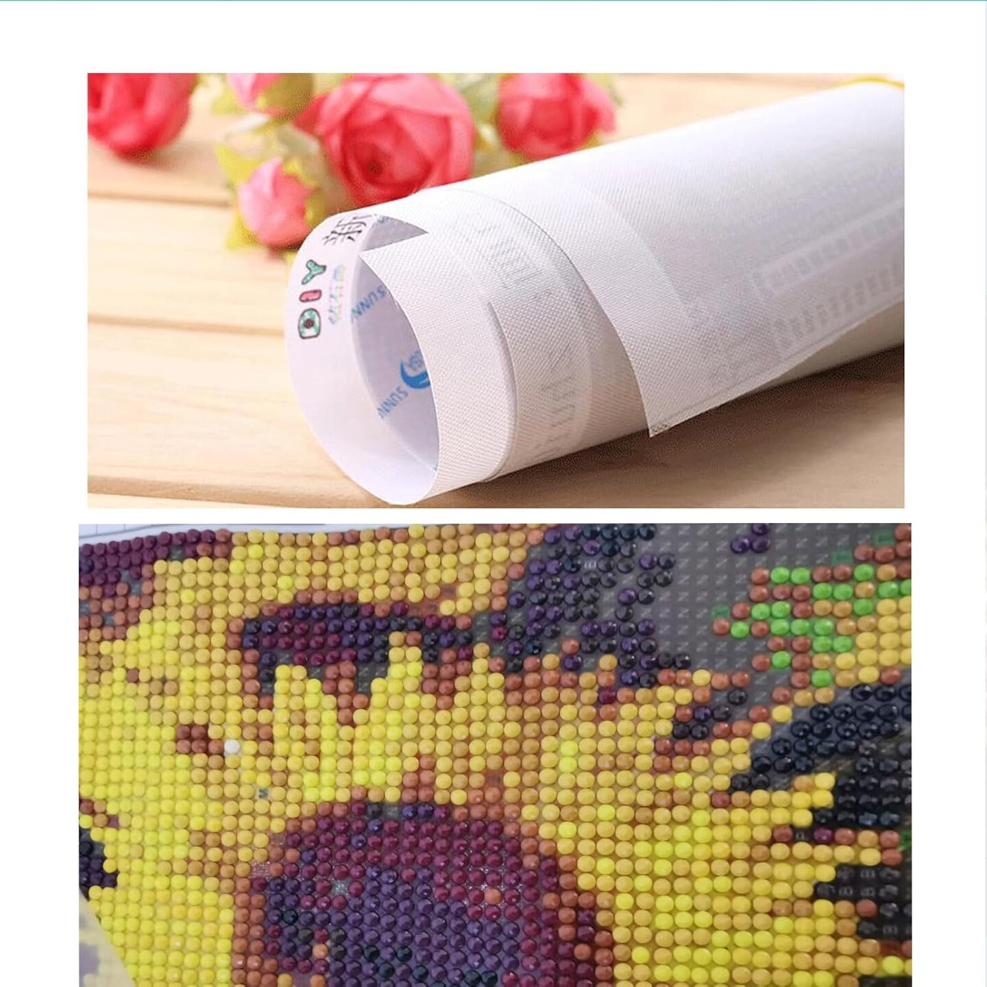 Gnome Diamond Art Kits for Adults,DIY 5D Diamond Painting Kits for Beginners, Round Full Drill Diamond Dots Paintings,Diamonds Pictures Gem Art for Adults Crafts Home Decor