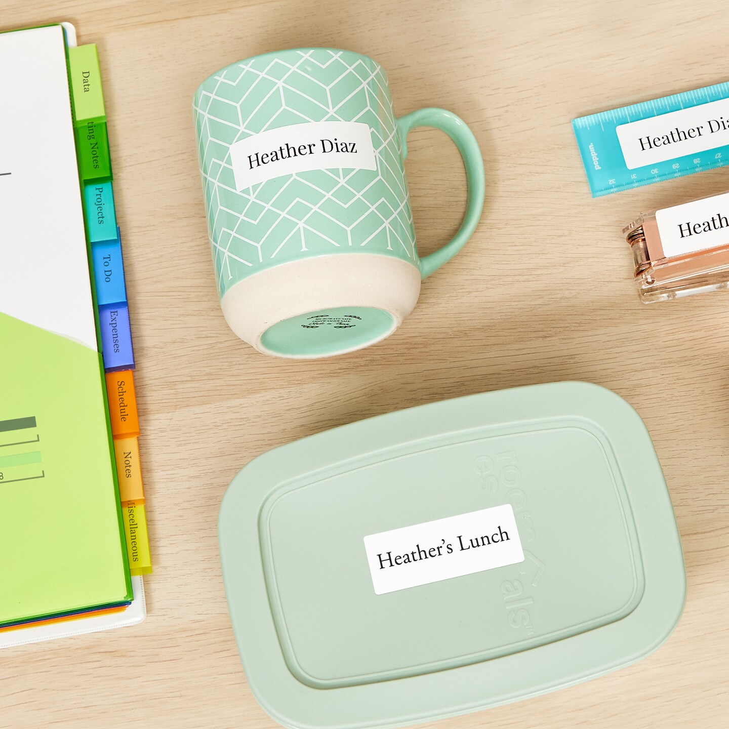 Avery Durable ID Labels with Sure Feed, 1&#x22; x 2-5/8&#x22;