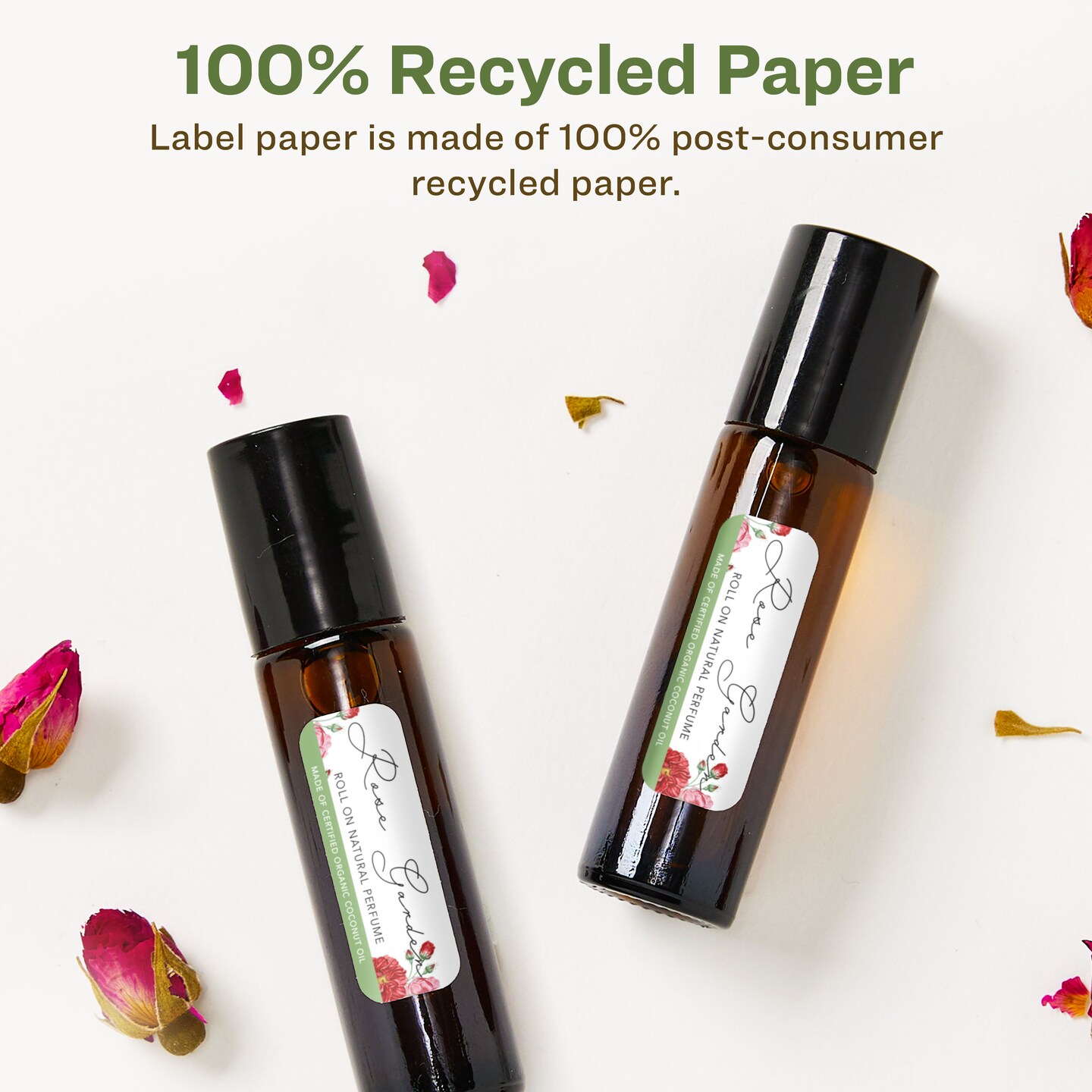Avery Recycled Matte White Labels,  1&#x22; x 1-1/2&#x22; Rectangle