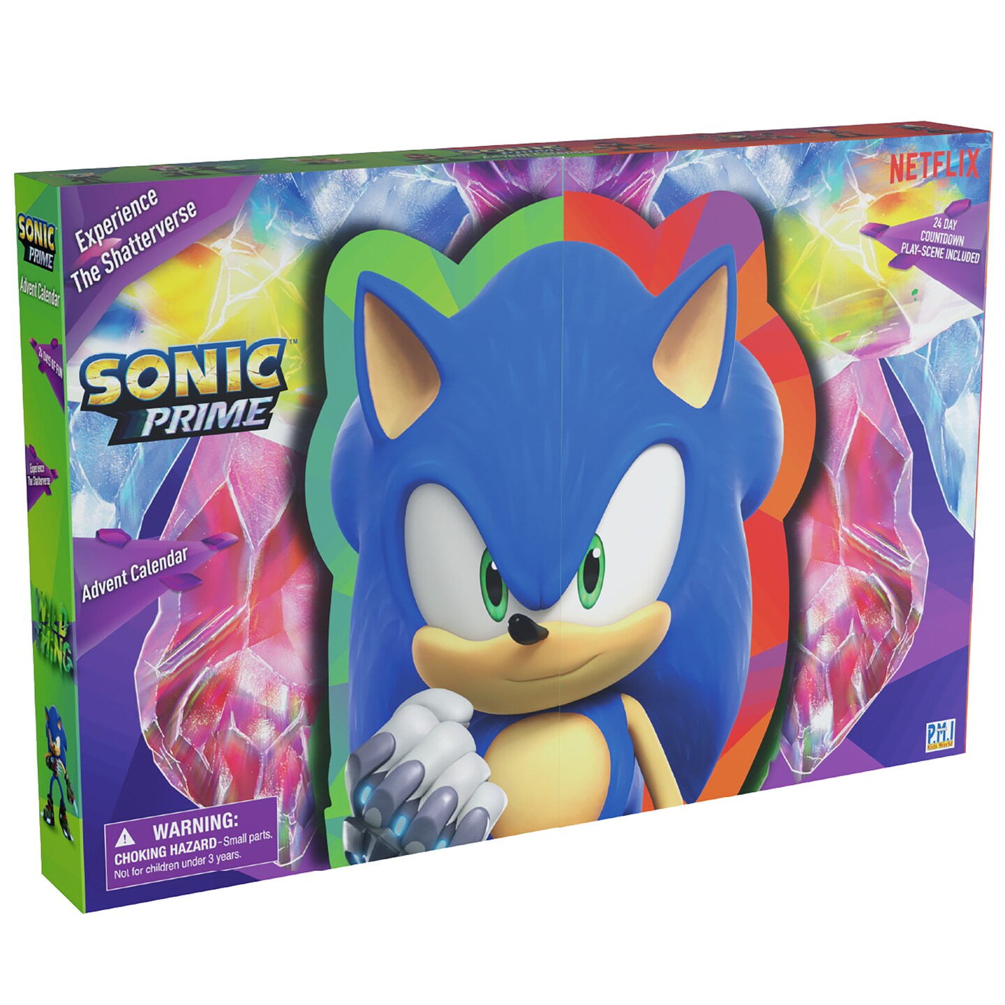 Sonic Prime: Advent Calendar V2 - 24 Days Of Gifts, Daily Accessories, Holiday Countdown Calendar, Christmas, Netflix Series, Licensed, Ages 3+