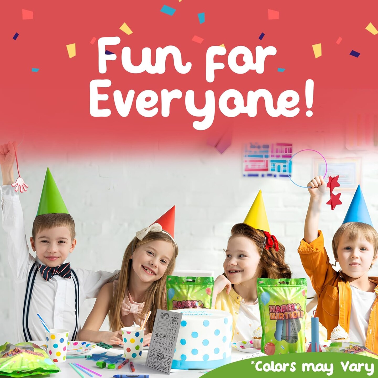 Premade Kids Birthday Party Favor Bags – 10 Pack Pre-Filled Goodie Bags with Fidget Toys & Small Toys, Fun Party Favors for Boys & Girls, Ready-to-Gift Treat Bags for Birthday Parties, Classroom Events & Celebrations