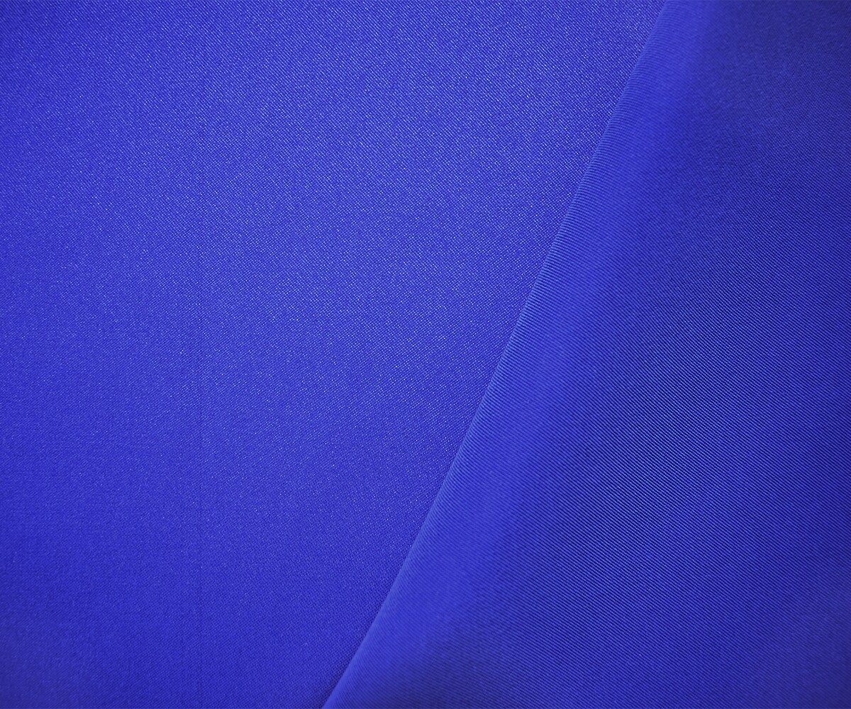 Dark Blue Poly Stretch Spandex Lamour Solid Satin Woven Fabric By the Yard