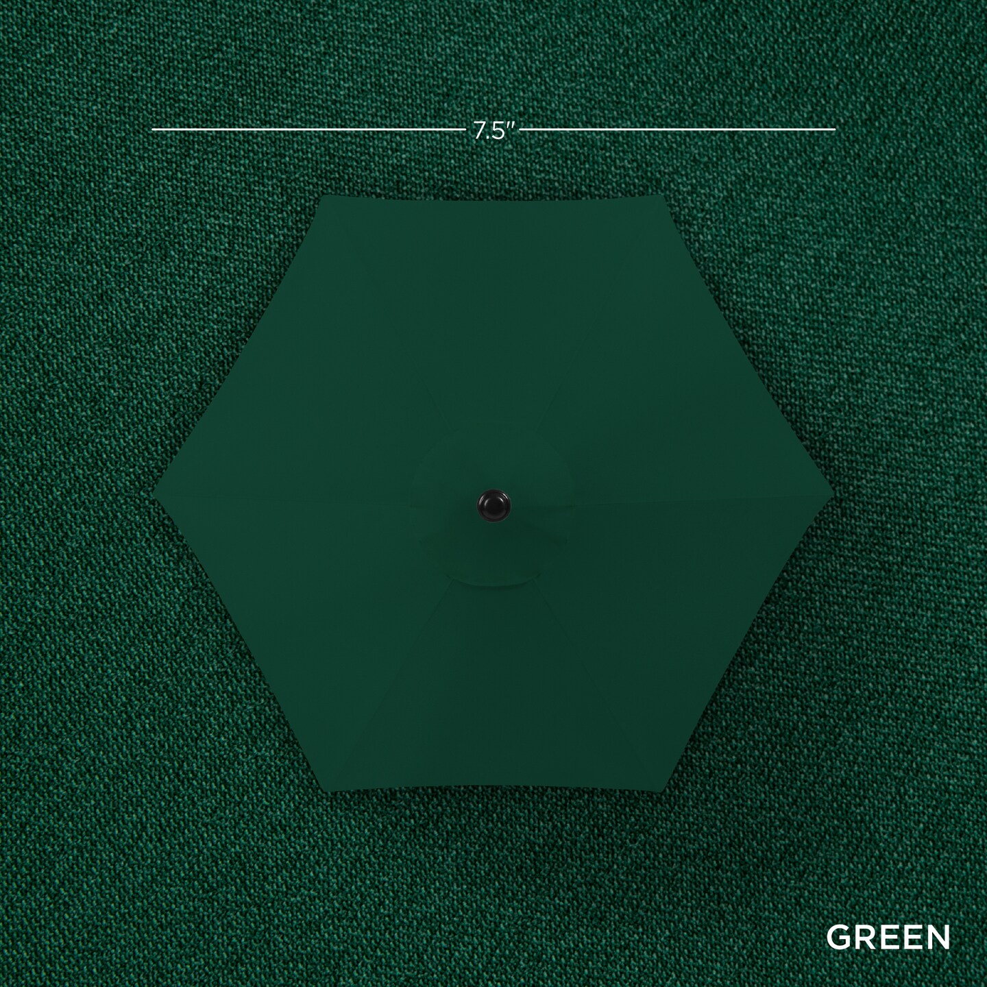 Best Choice Products 7.5ft Outdoor Solar Patio Umbrella for Deck, Pool w/ Tilt, Crank, LED Lights