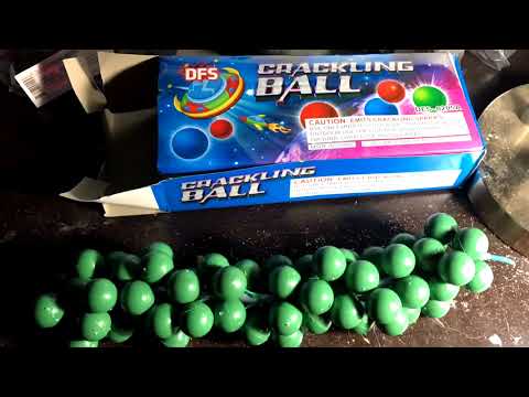 Crackling 6 Piece Ball 12 Ct