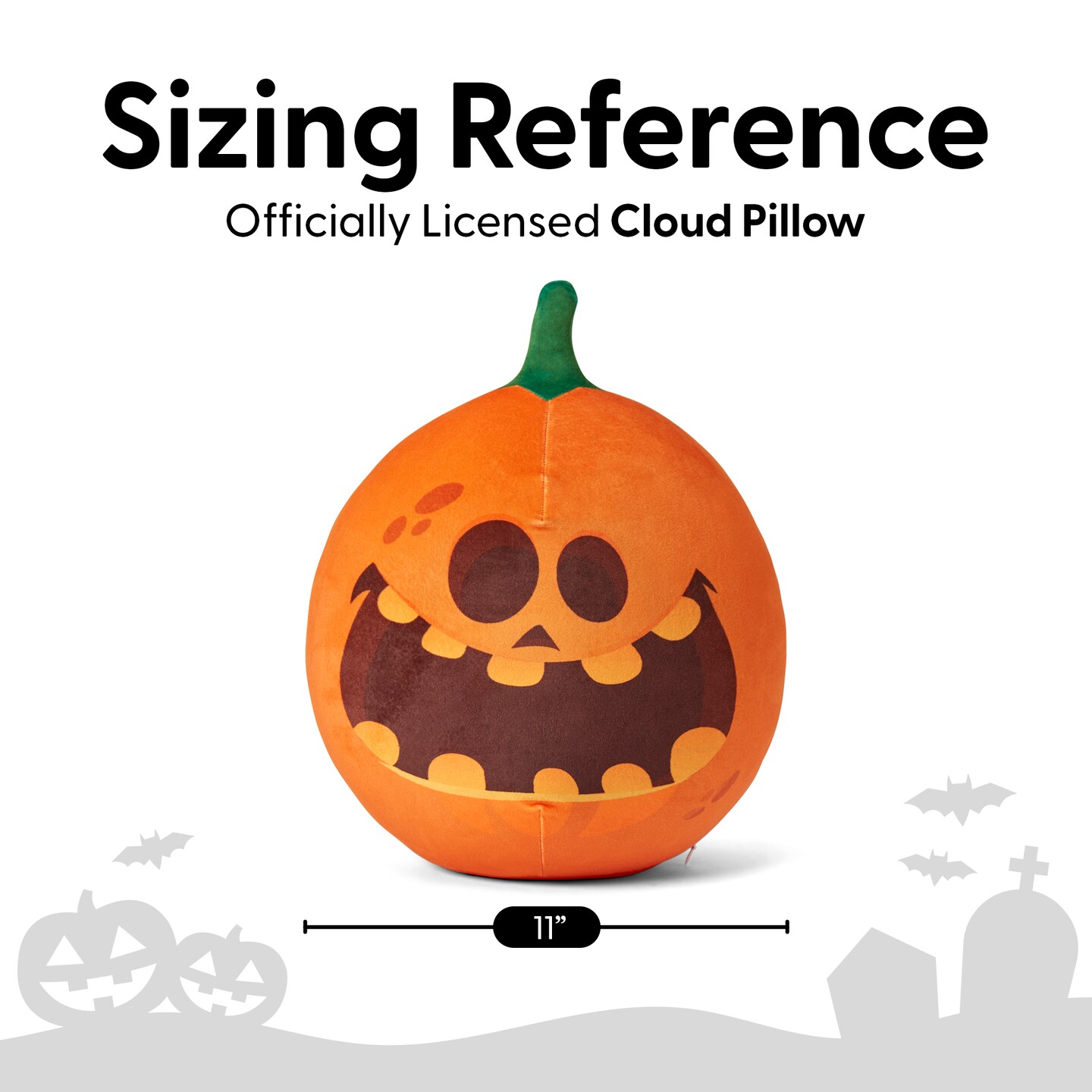 Halloween 11 Inch Travel Cloud Pillow
