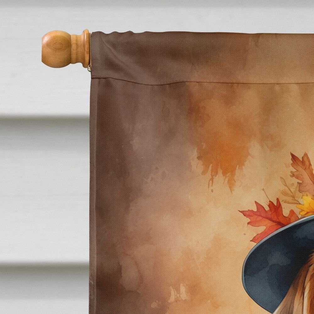 Edge Collections - 28" x 40" - Multicolor - Beagle Thanksgiving Heavy Duty Polyester House Flag - 1 Piece