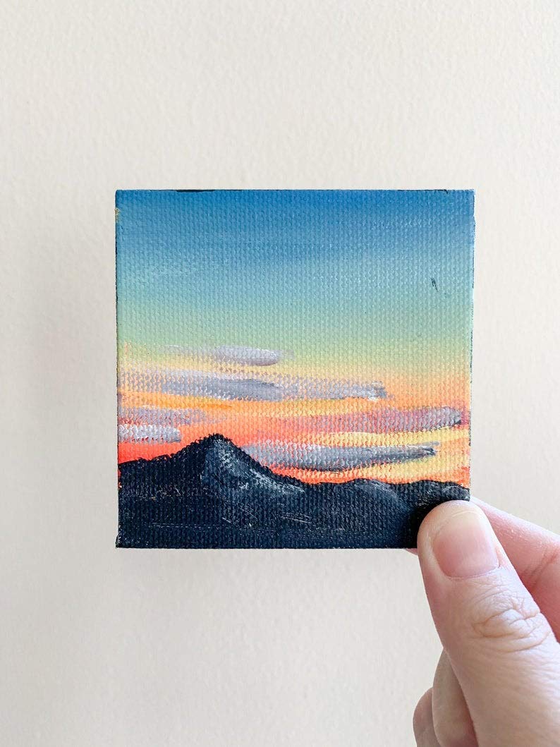 24 Pack Mini Canvas Panels 4x4 Artist Canvas Boards, Double-Wrapped Acid Free Small Art Canvas Value Pack for Oil &#x26; Acrylic Painting.