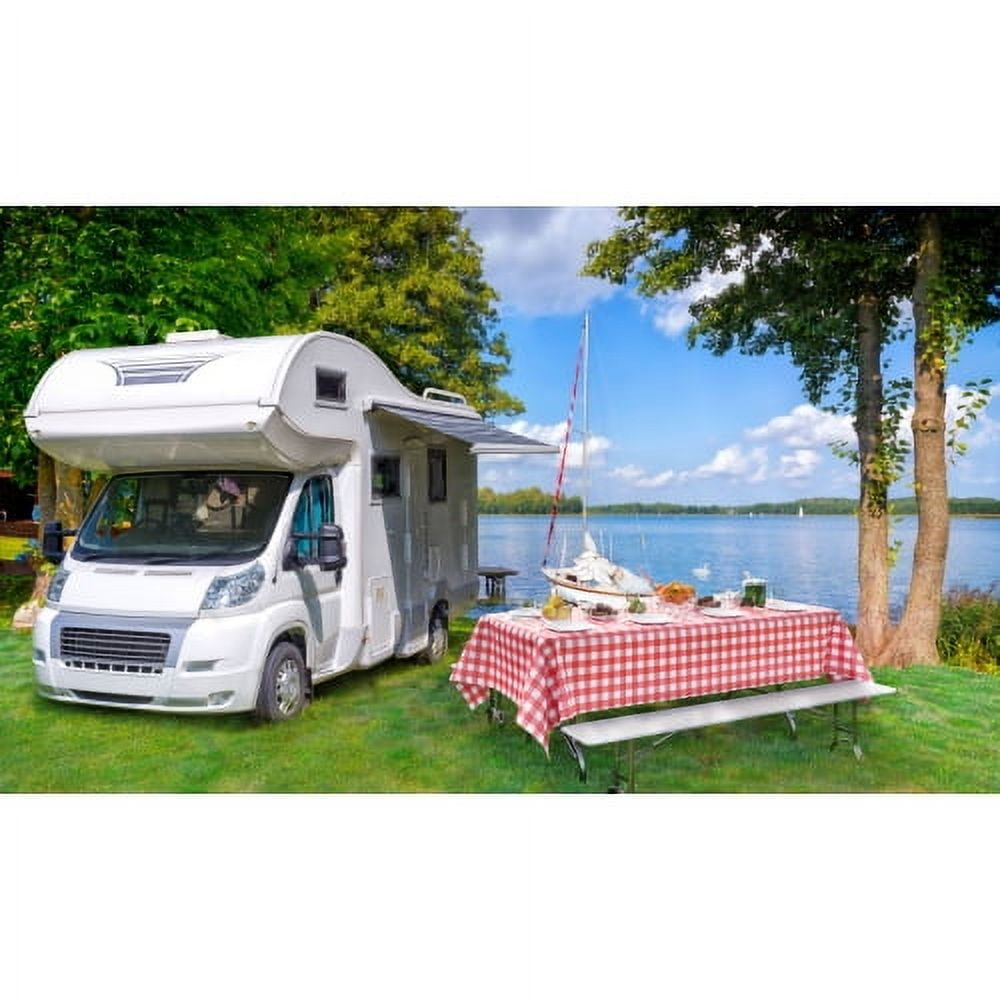 Exquisite Plastic Table Cover Roll – 40" x 100' Disposable Tablecloth Roll – Premium Thick 0.5 MIL Plastic Banquet Roll – Party Table Cover Roll for Events & Catering