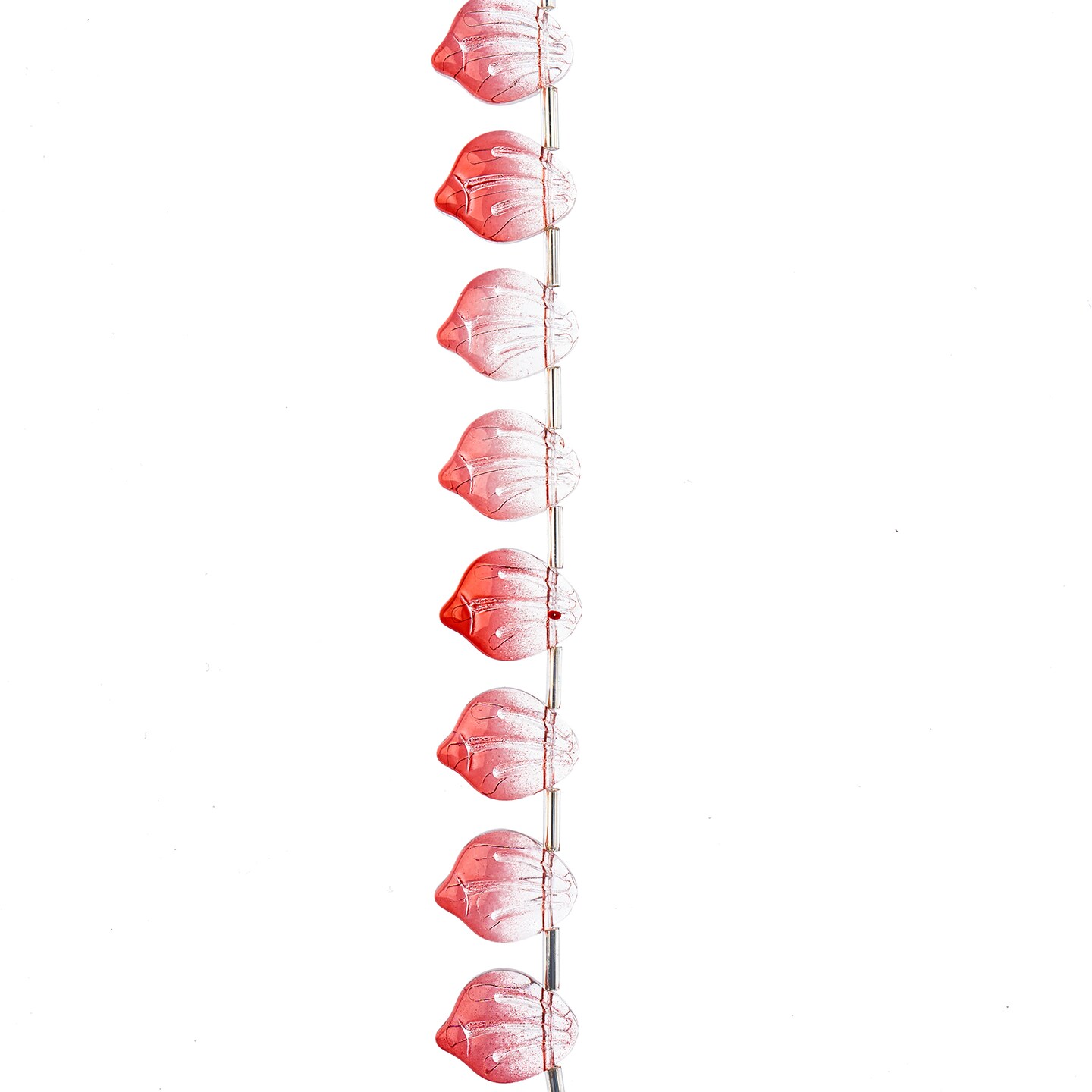 Crystal Lane DIY Glass Garden 7in Flower Petals Bead Strand