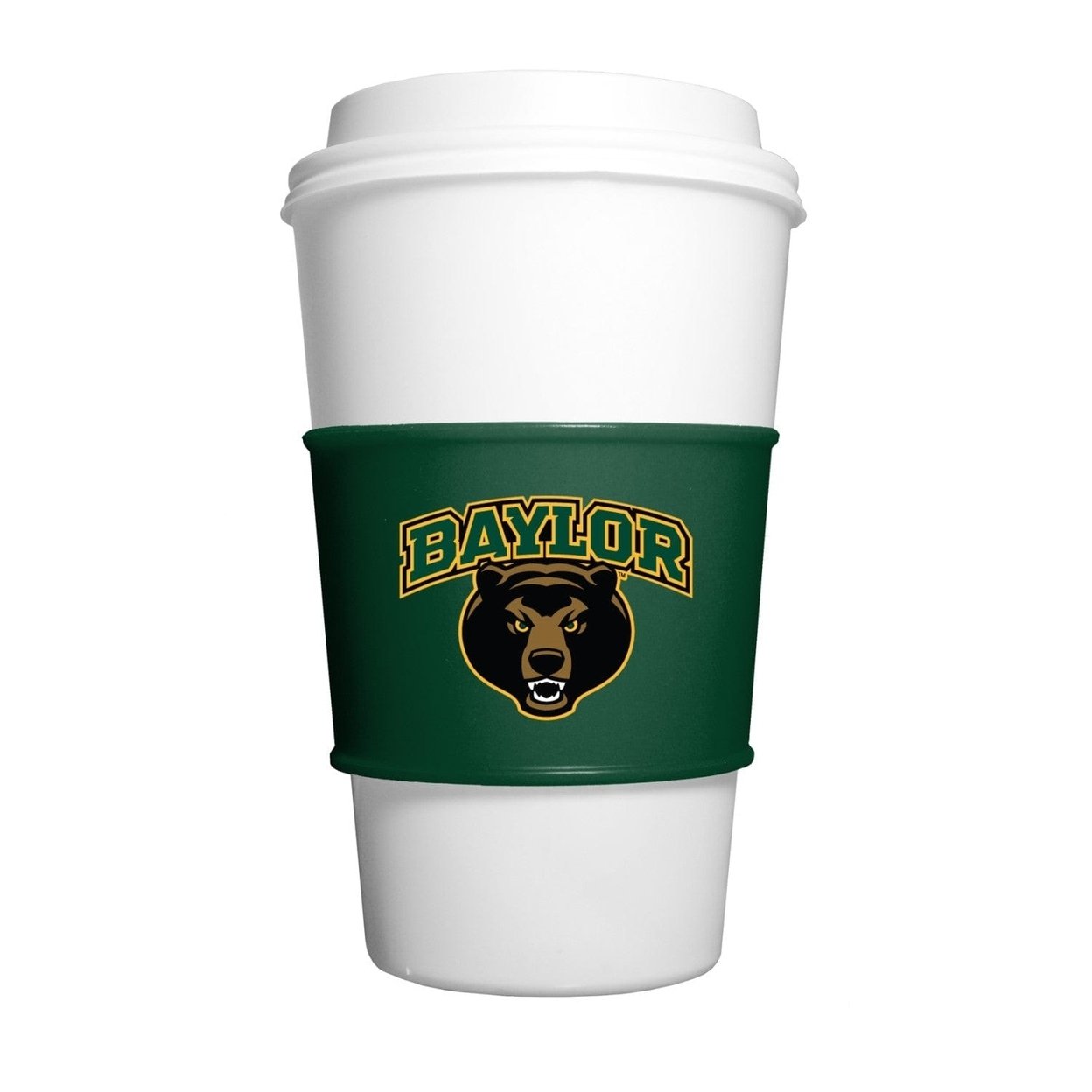 Baylor Bears Silicone Grip Cup Sleeves Ncaa Team Drink Accessories Durable Black