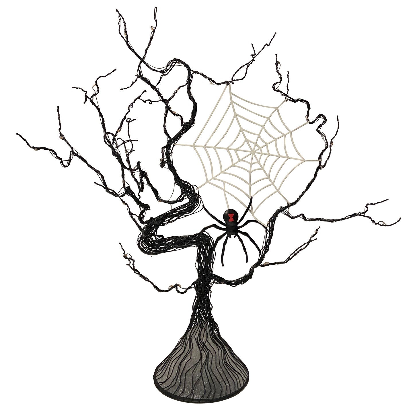 Haute Decor Halloween Tree with Spider