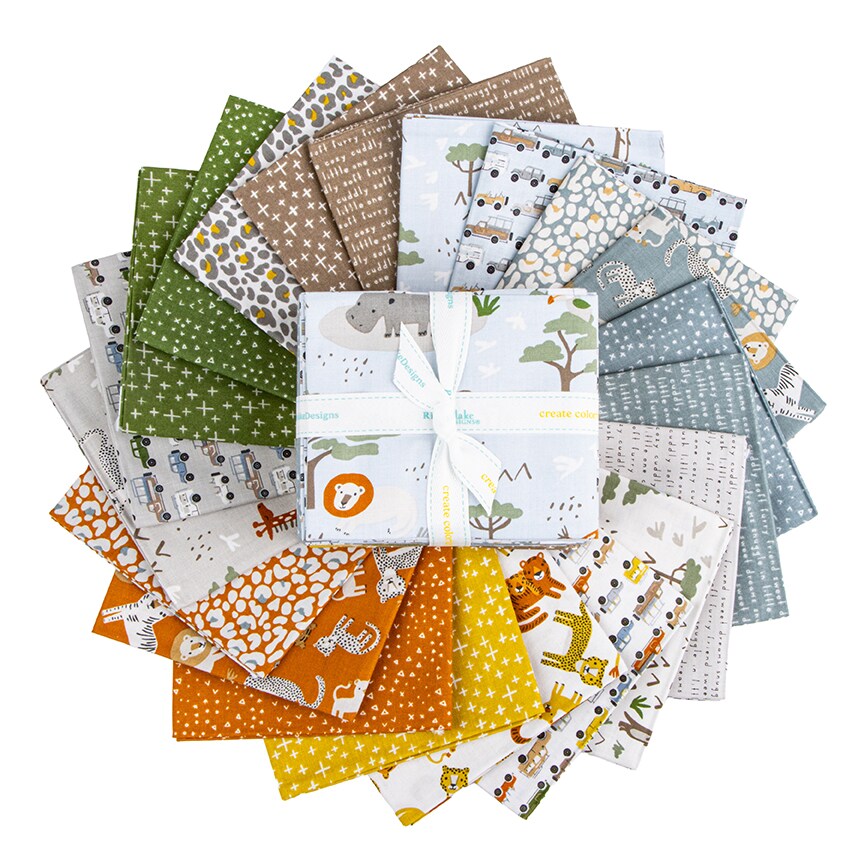Leo & Savannah Fat Quarter Bundle by Riley Blake (FQ-17540-21)
