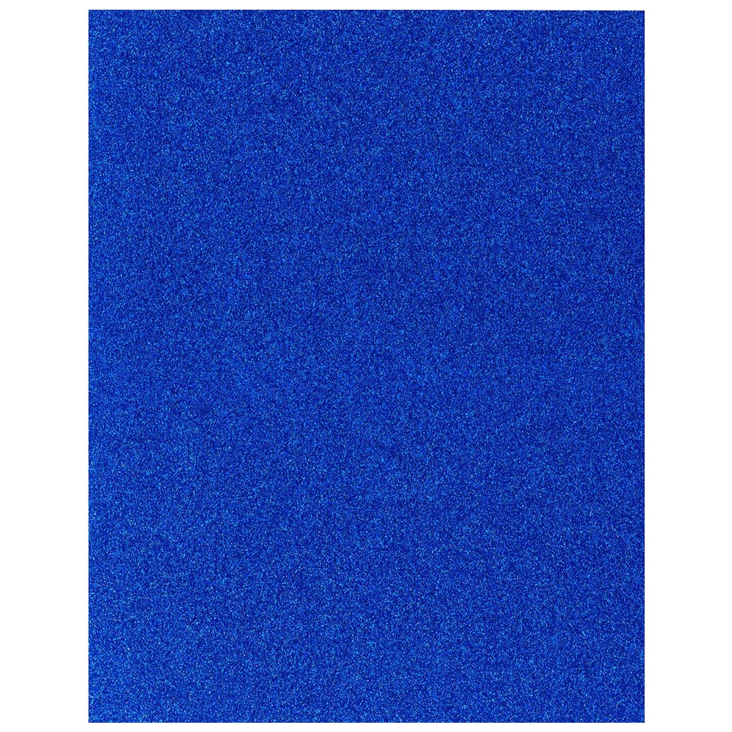 PA Paper Accents Glitter Cardstock 8.5" x 11" Ultra Marine, 85lb colored cardstock paper for card making, scrapbooking, printing, quilling and crafts, 5 piece pack