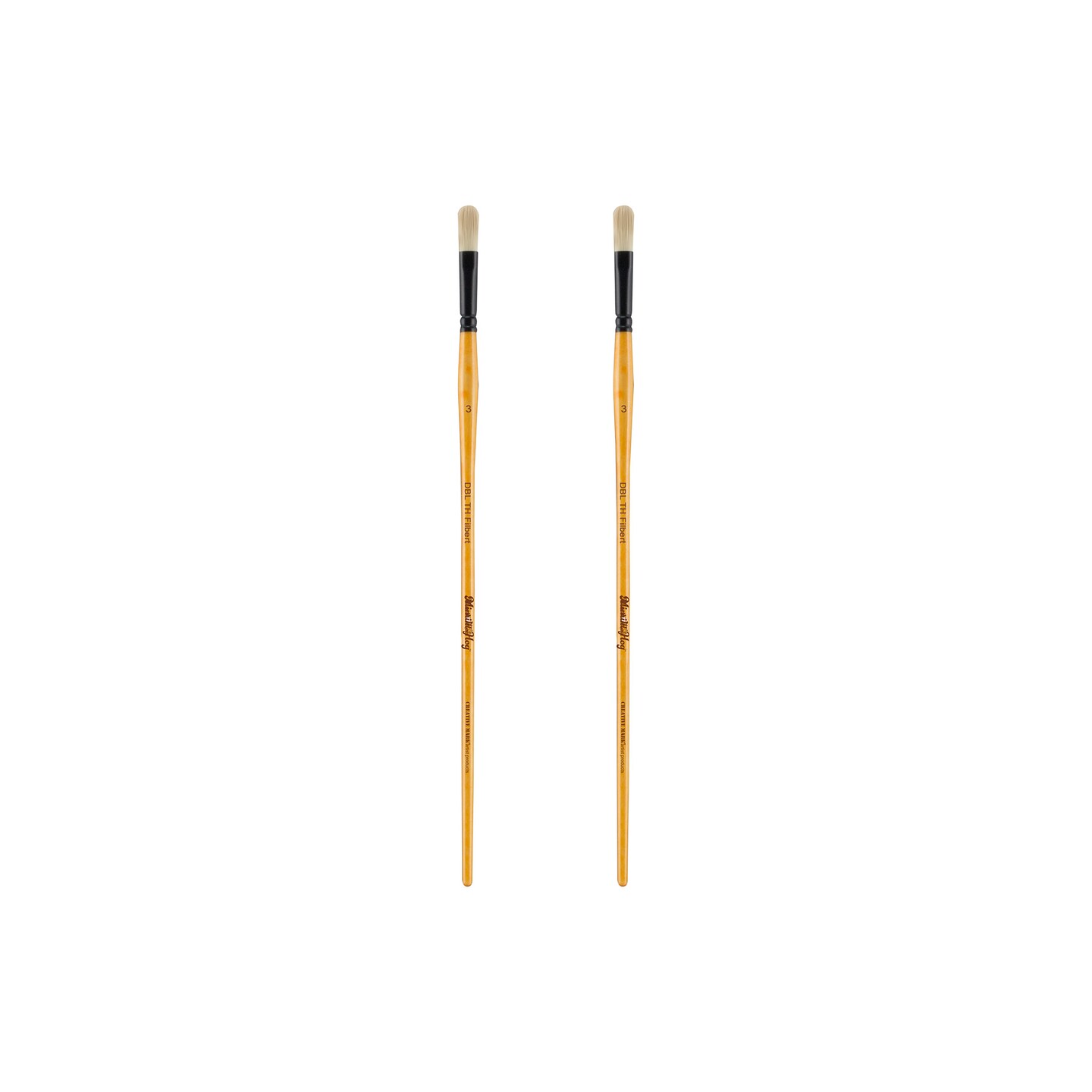 Winsor & Newton : Azanta Black Brush : Filbert : No 12
