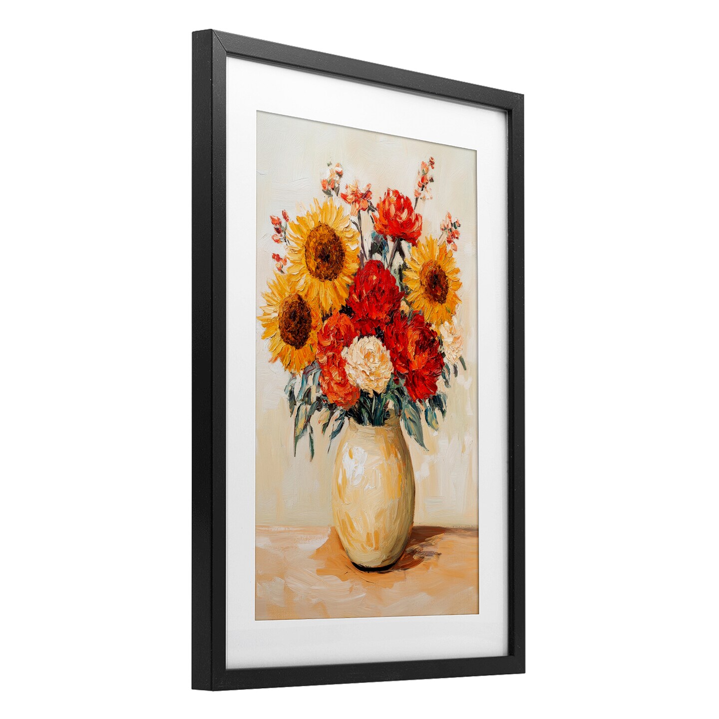 Stupell Industries Charming Bouquet of Fall Framed Print Under Glass, design by Petal Prints Design