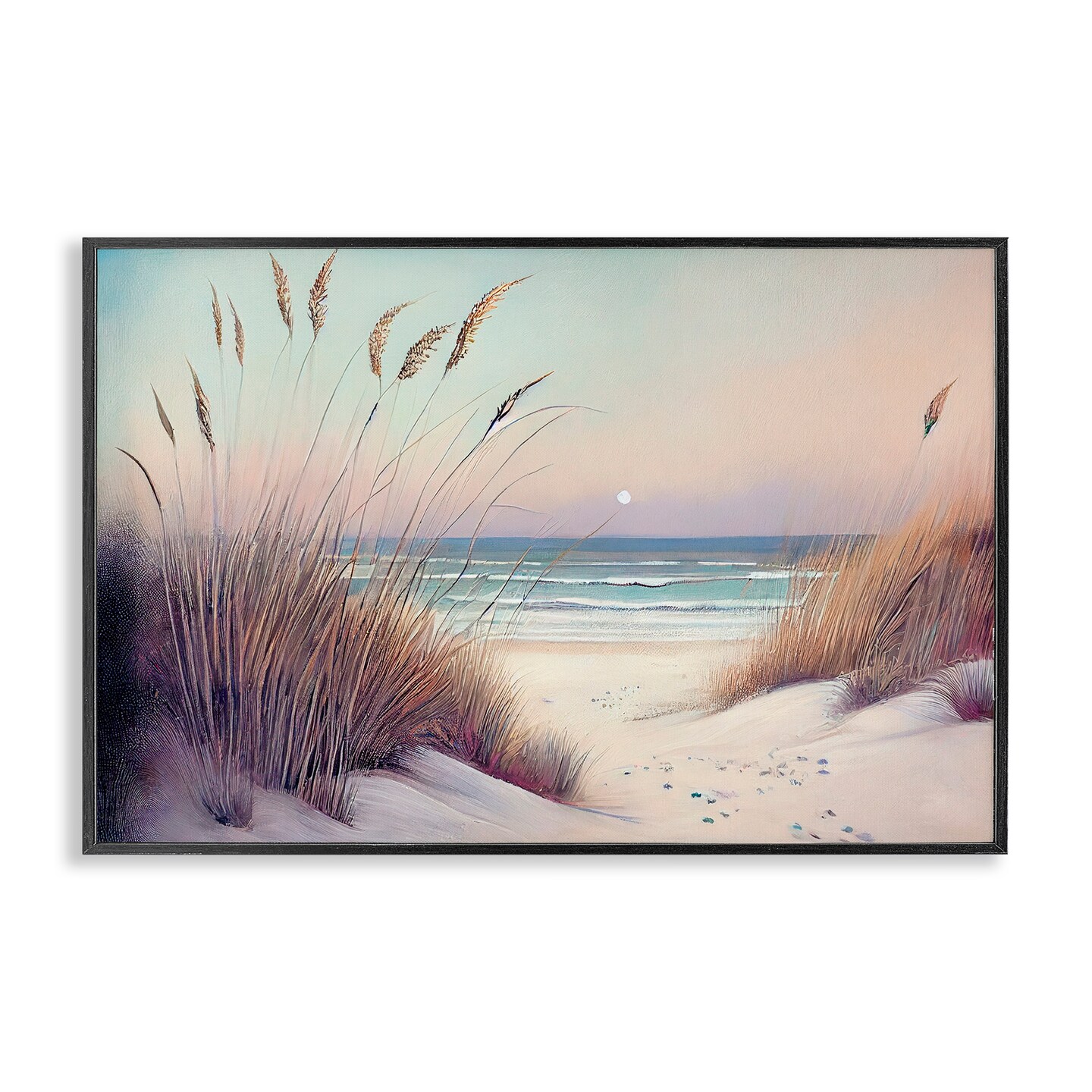 Stupell Industries Euphoria Beach Dunes View Framed Giclee, design by Sasha