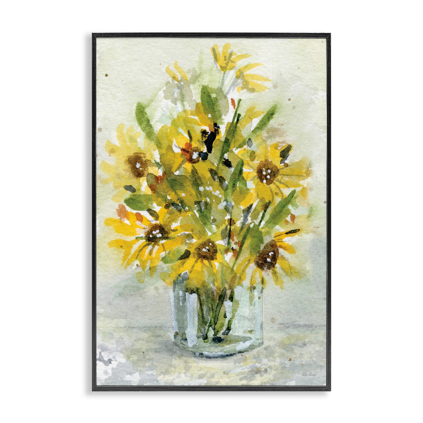Stupell Industries Sun Flowers & Daisy Bouquet Framed Giclee, design by Patti Bishop
