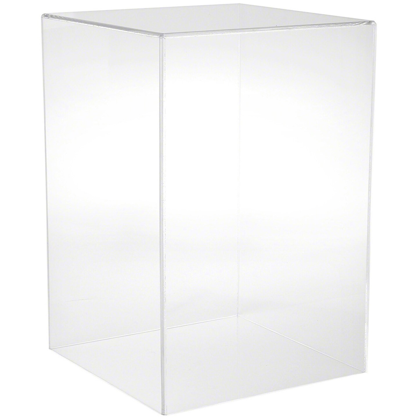 Plymor Clear Acrylic Display Case, 12&#x22; W x 12&#x22; D x 18&#x22; H