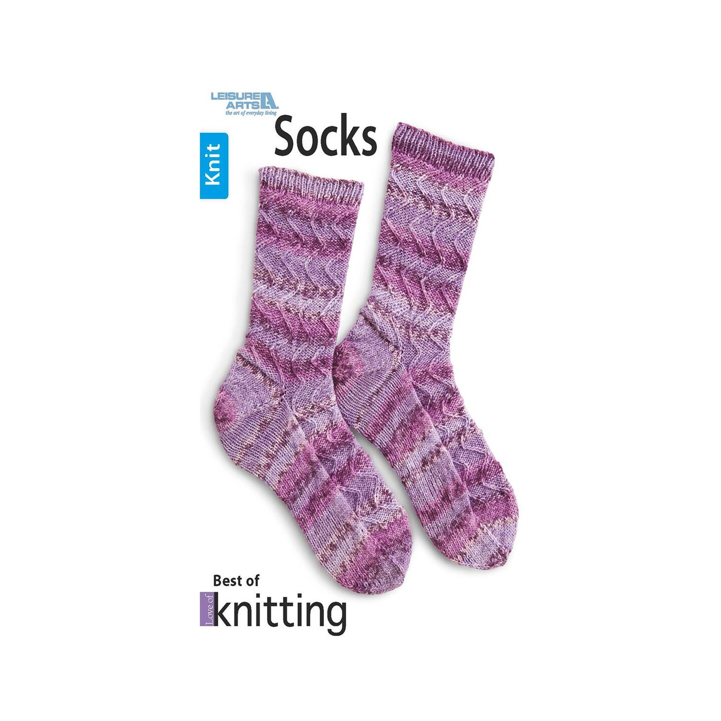 Leisure Arts Best Of Love Of Knitting Socks Knitting Book – Step-by-Step Pattern Guide with Stitch Techniques, Instructions, and Creative Knitting Patterns for DIY Handmade Items