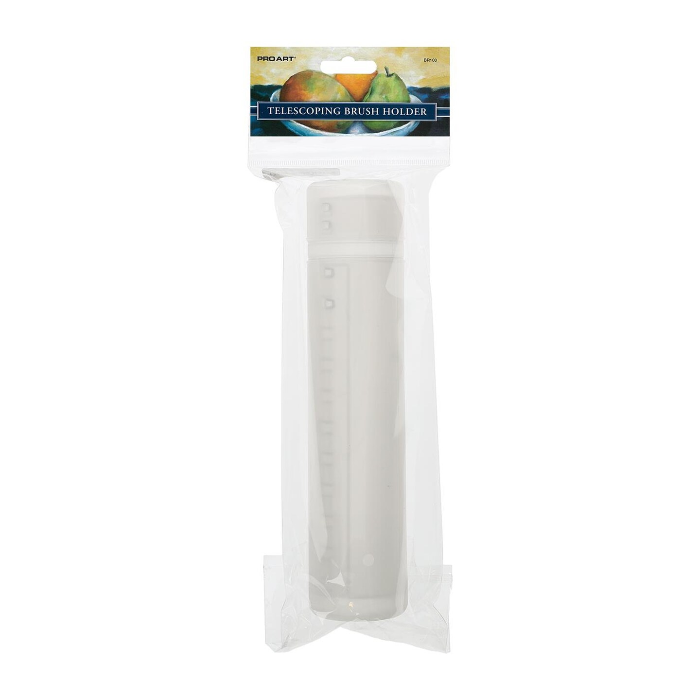 Pro Art Round Telescoping Brush Holder, 8.5-14", Paint Brush Holder, Paint Case, Storage Case, Organizer, Box, Tube Storage Box, Paintbrush Box