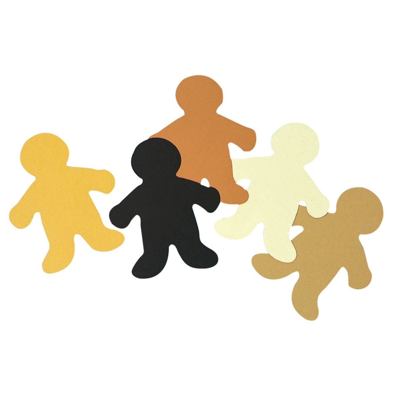Tag Stock Paper Kid Shapes, Assorted Colors (Pack of 40)