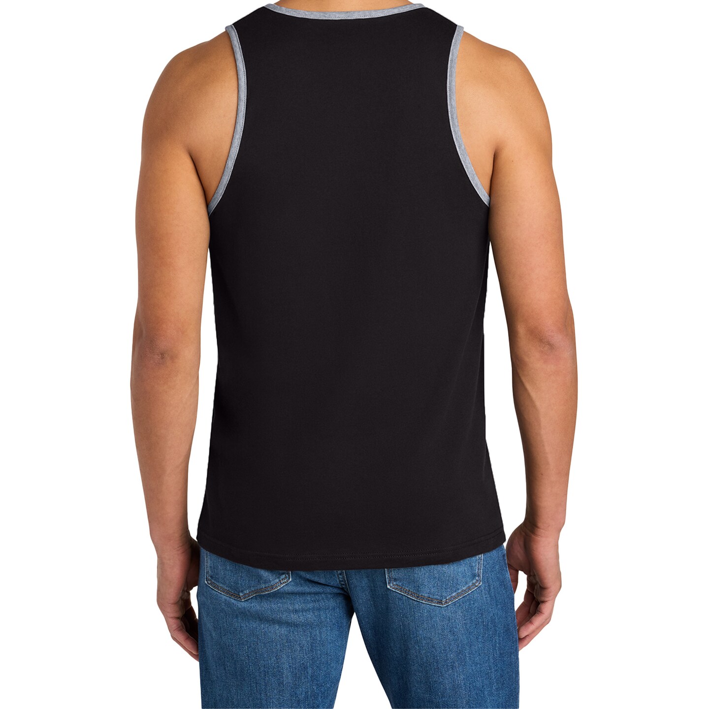 Next Level Men’s Cotton Muscle Tank, Casual Sleeveless Tank Top Blanks for DIY Crafting
