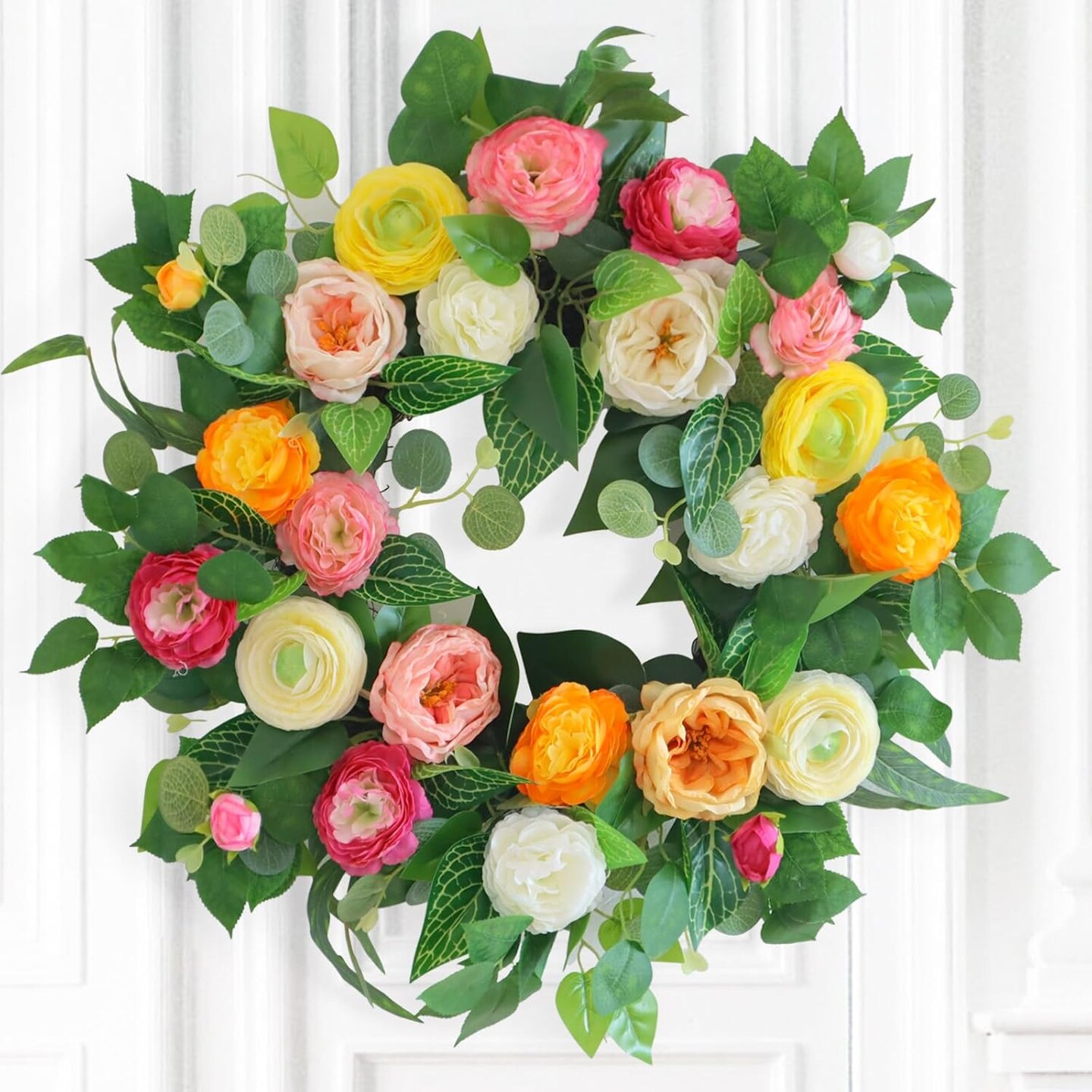 Spring Summer Wreaths for Front Door