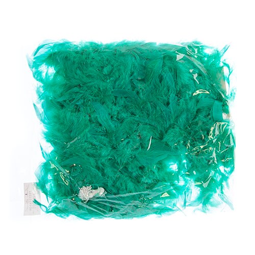 John Bead 2yds Chandelle Turkey Flat Boa Feathers, 40g/60g/80g