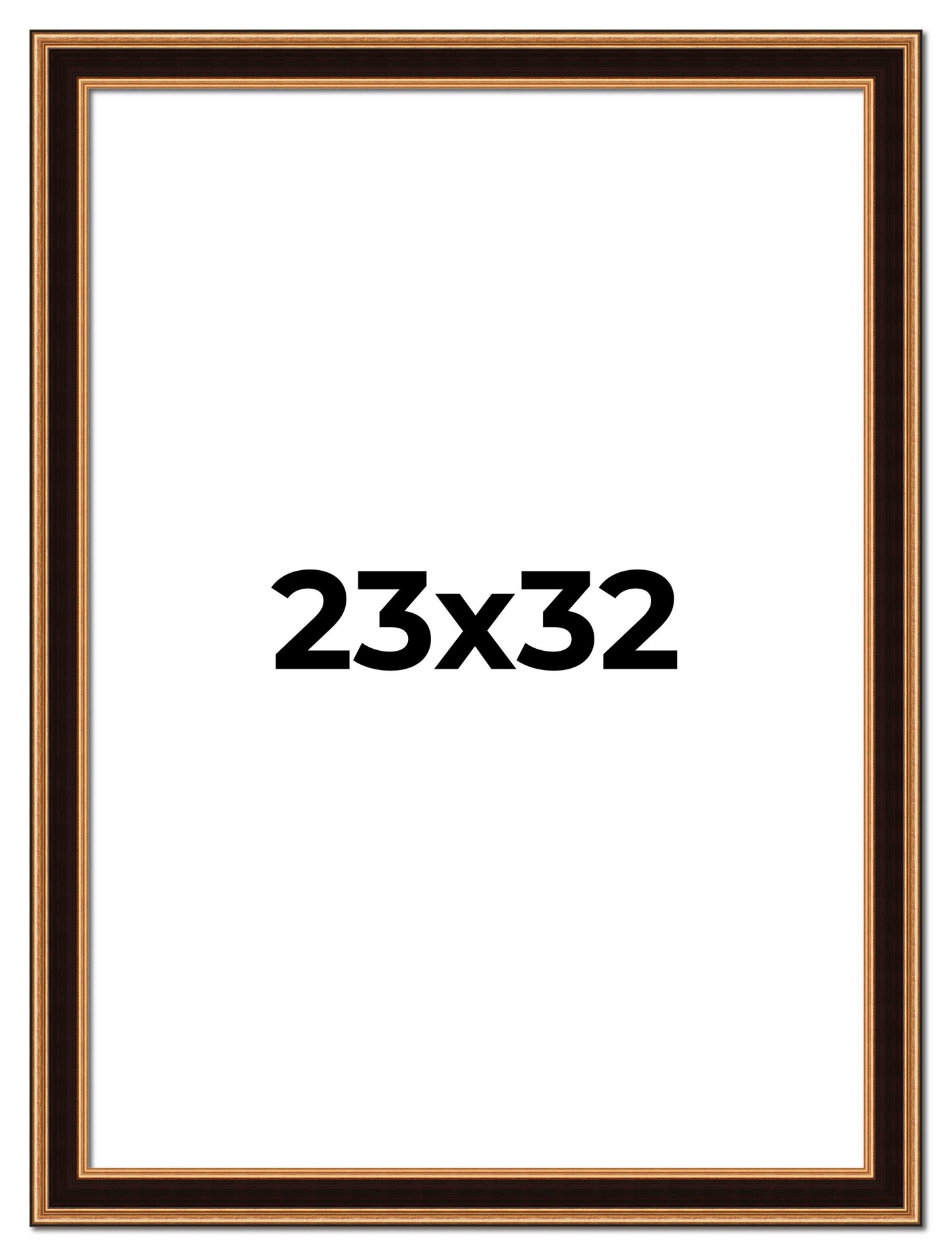 23x32 Weathered Picture Frame with UV-Resistant Acrylic & Acid