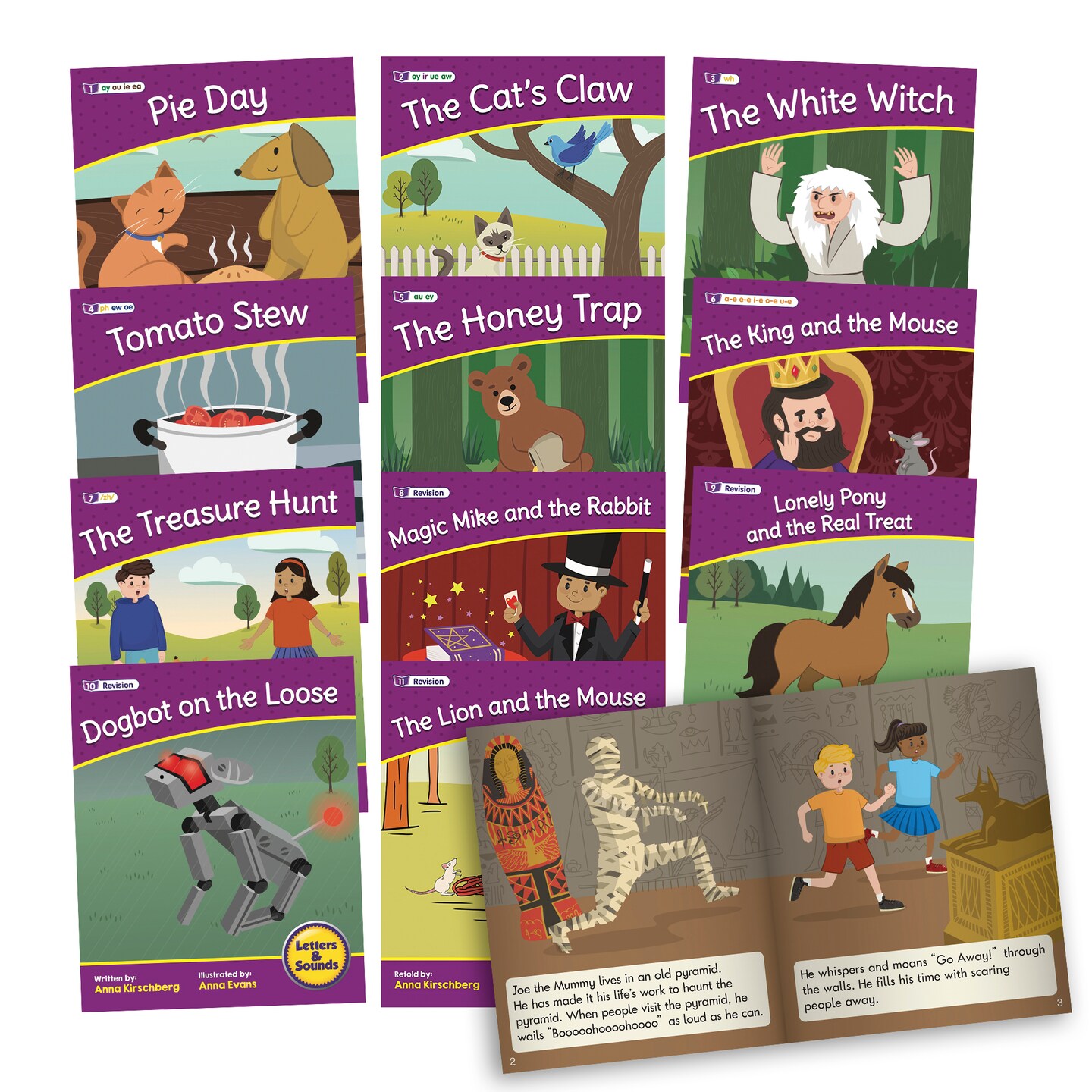 Junior Learning Letters &#x26; Sounds Phase 5 Set 2 Fiction Educational Learning Set