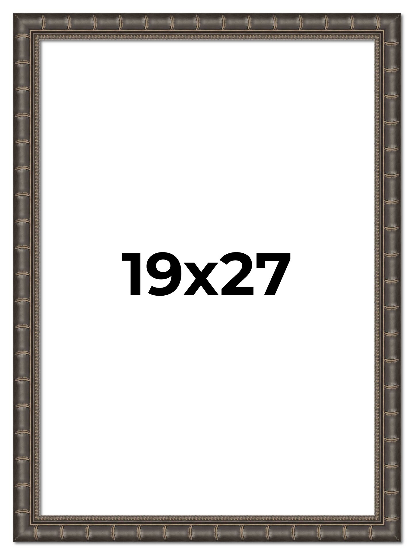 19x27 Modern Bamboo Picture Frame with UV-Resistant Acrylic & Acid