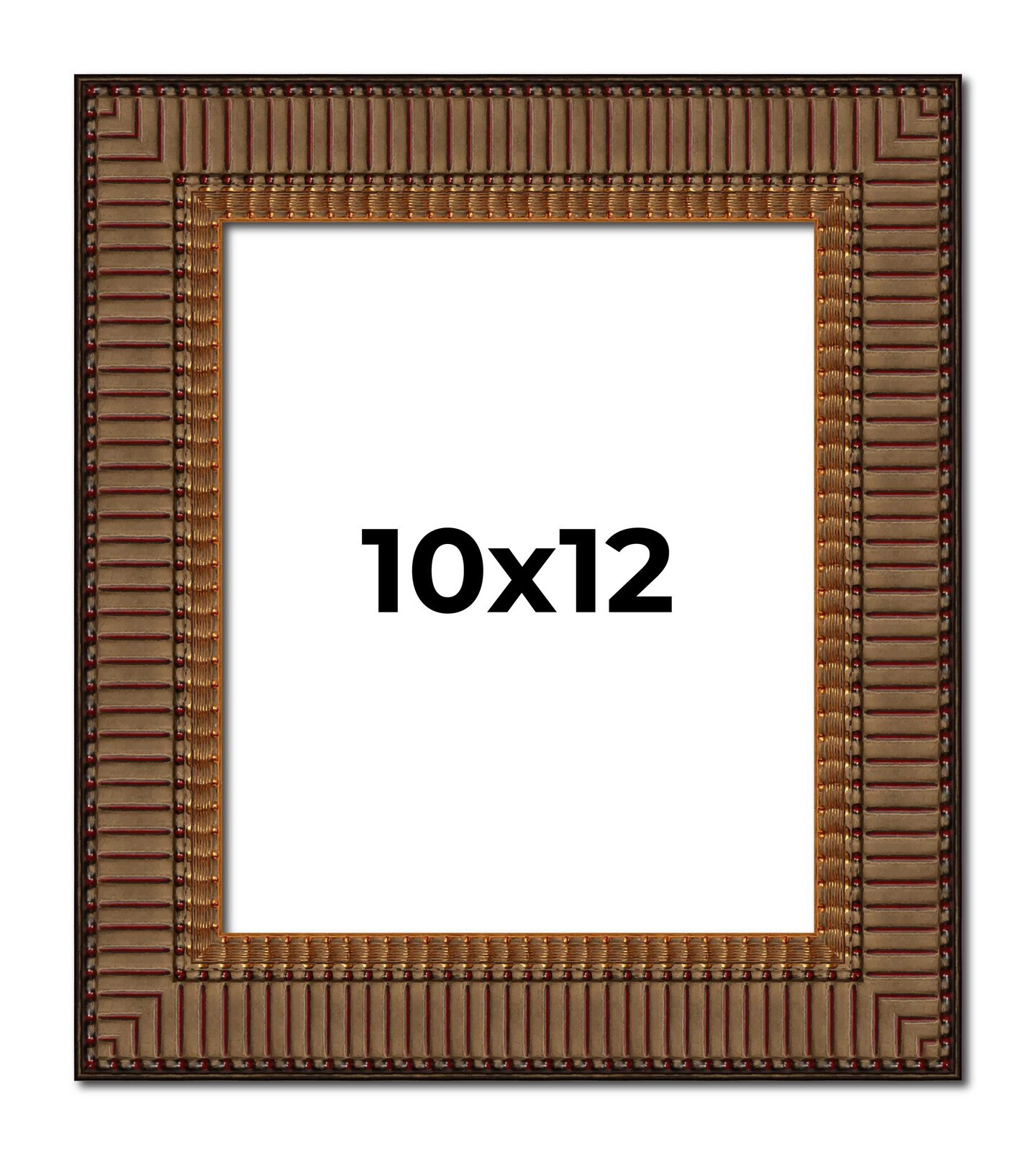 Photo Size Museum Black Picture Frame - UV Acrylic, Foam Board Backing, Hanging Hardware