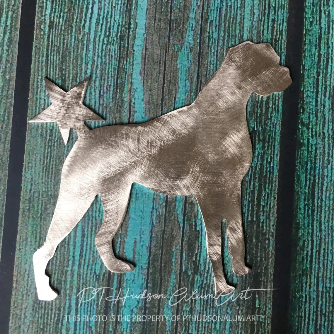 Boxer, Dog, Christmas Tree Topper, Holiday Decoration, Wall Art, Wreath Decor, Plant Stake, Pet Memorial, Metal product 2