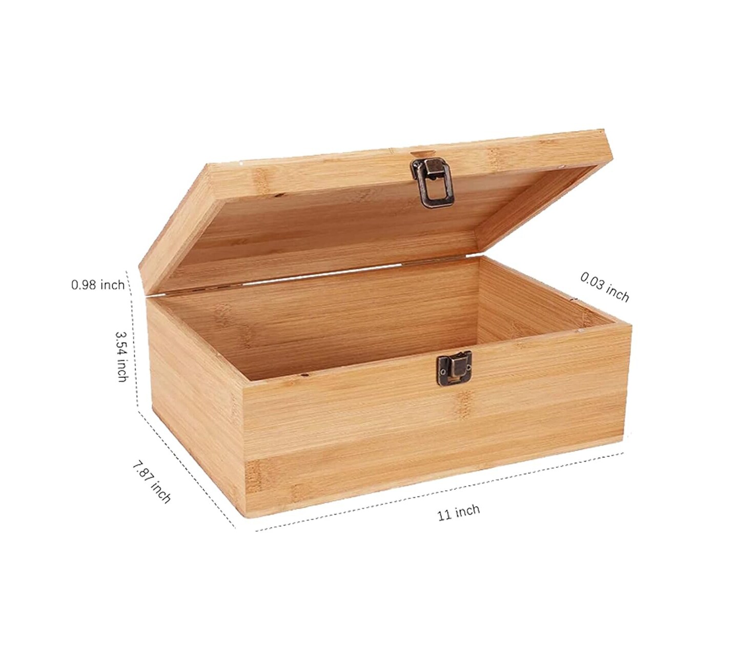 Personalized Baby Keepsake Box - Engraved Memory Box for Kids - Nursery Décor - New Baby Gift For Newborn - Unique Baby Memory Box - Baptism product 6