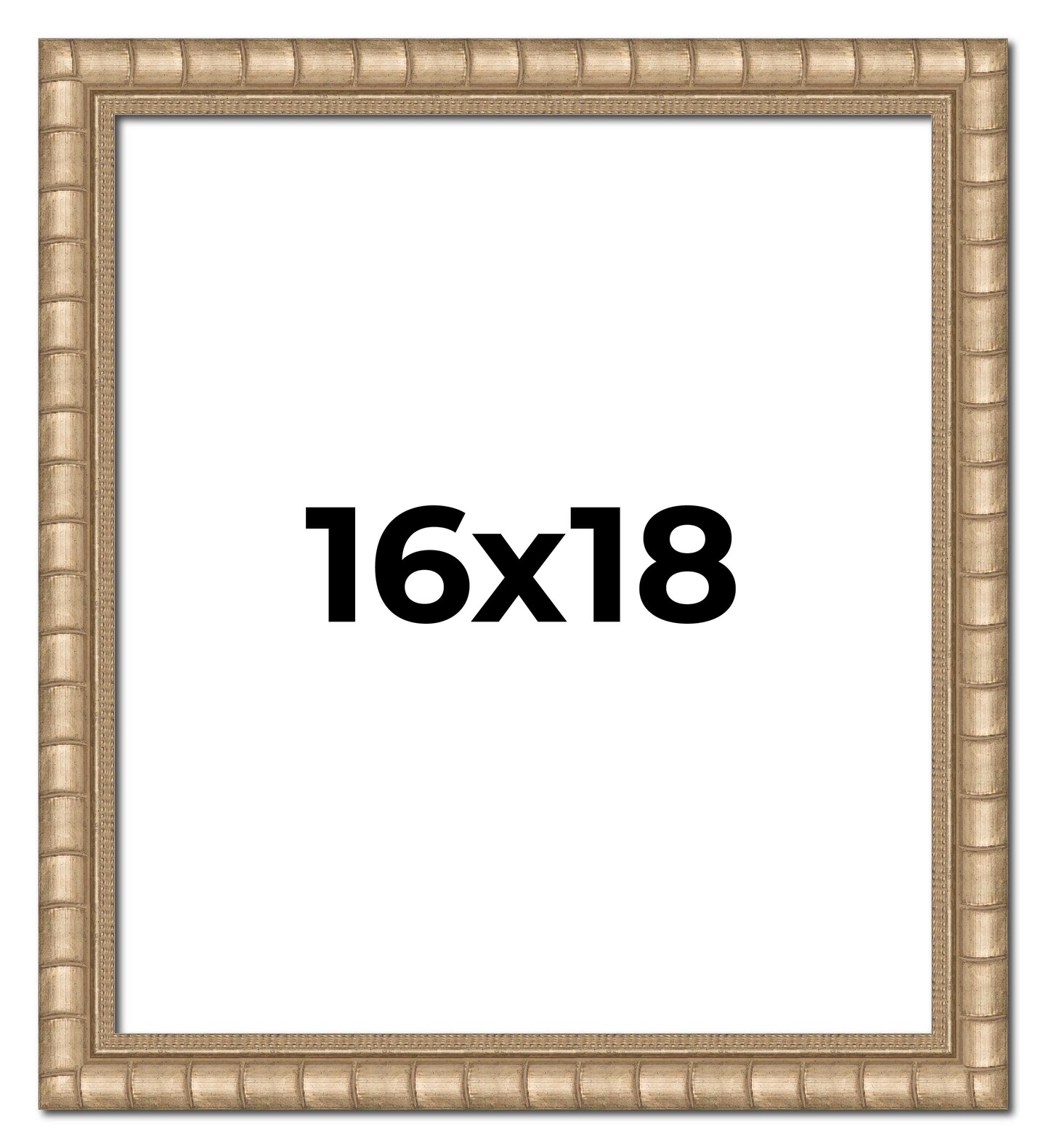 16x18 Modern Bamboo Picture Frame with UV-Resistant Acrylic & Acid