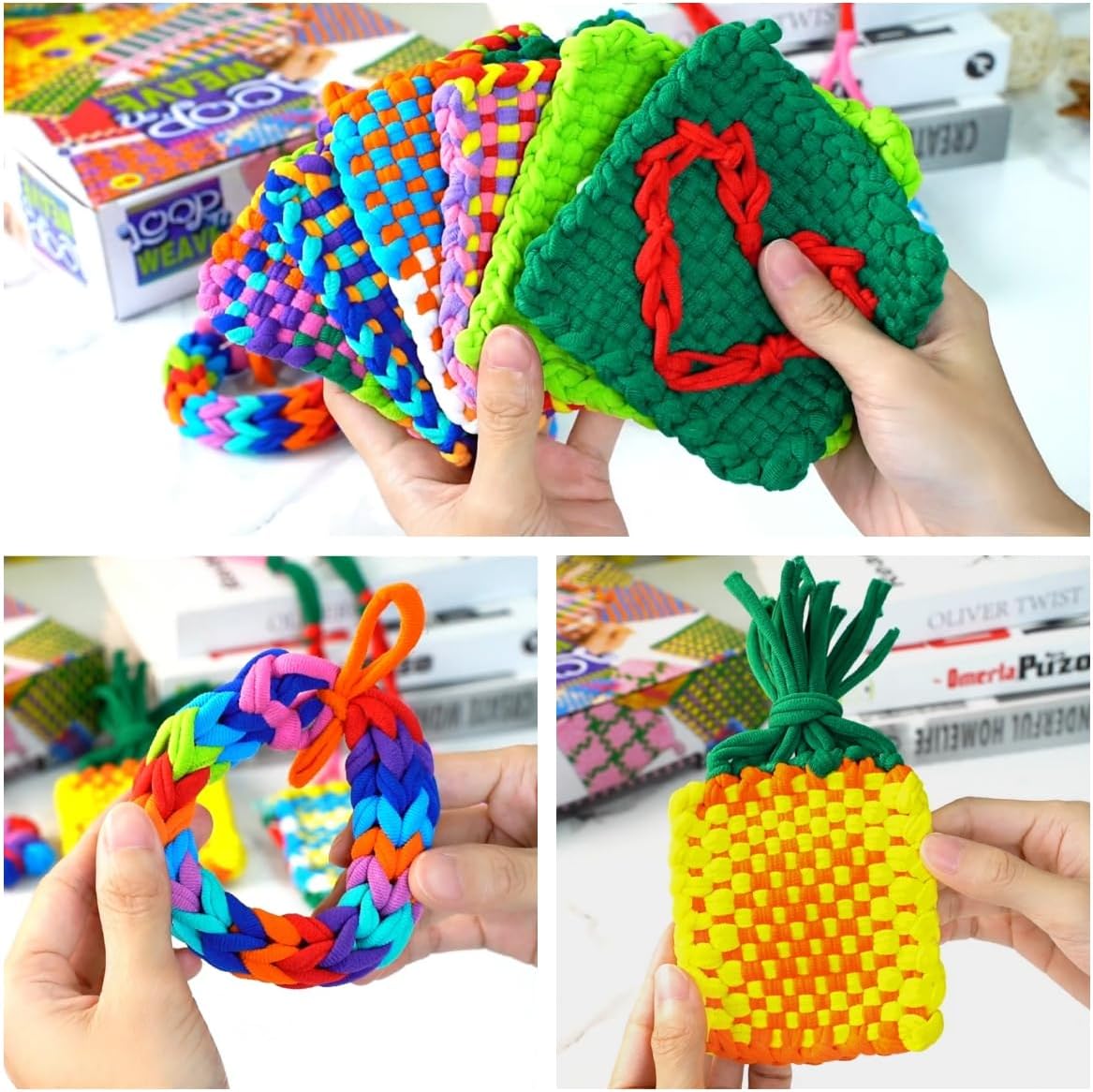 Weaving Loom Kit Crafts - Arts and Crafts for Kids and Adults