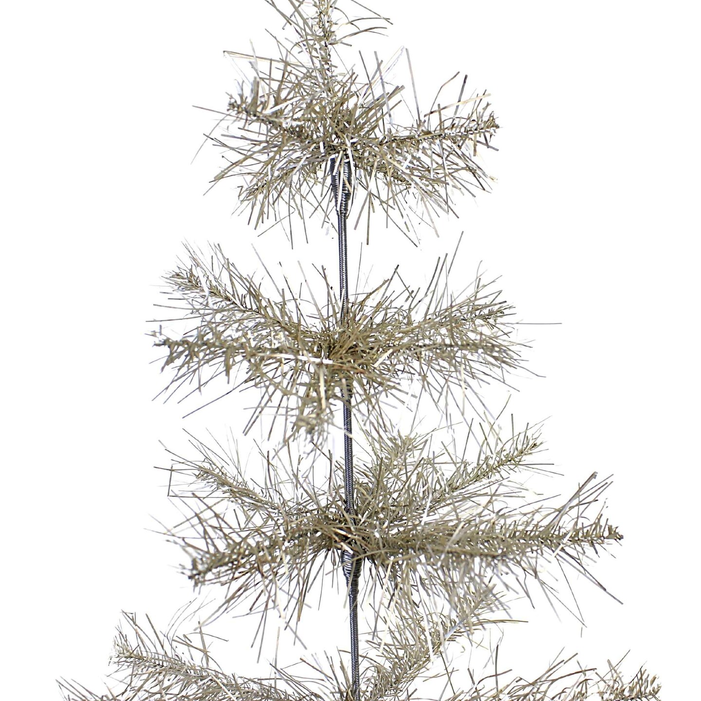 Cody Foster 29.0 Inch S Silver Mylar Tabletop Tree Christmas Decorative Tree , 2 Ft Elegant Christmas Classic
