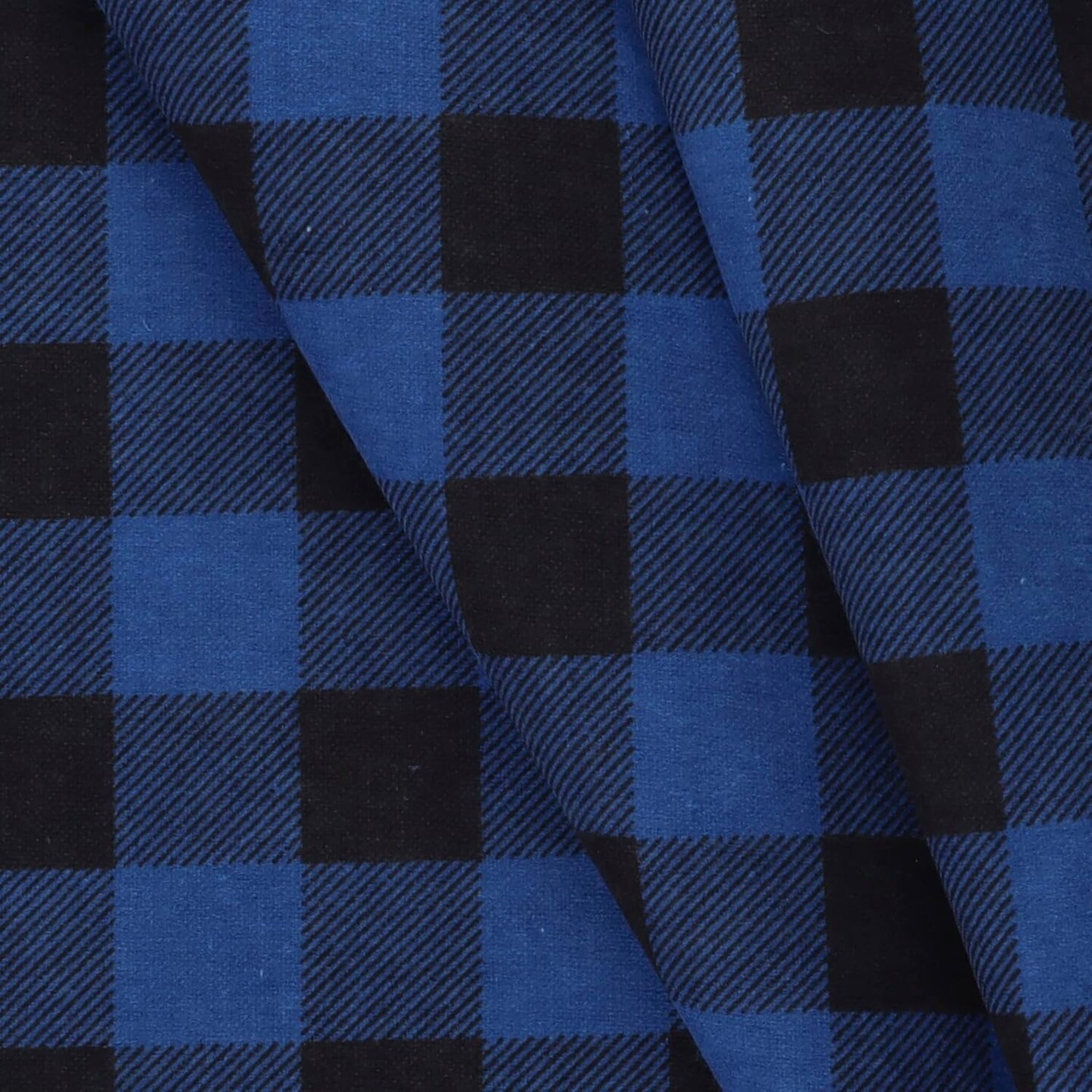 Mook Fabrics Buffalo Plaid Flannel Fabric [43 in. Wide] - By The Yard