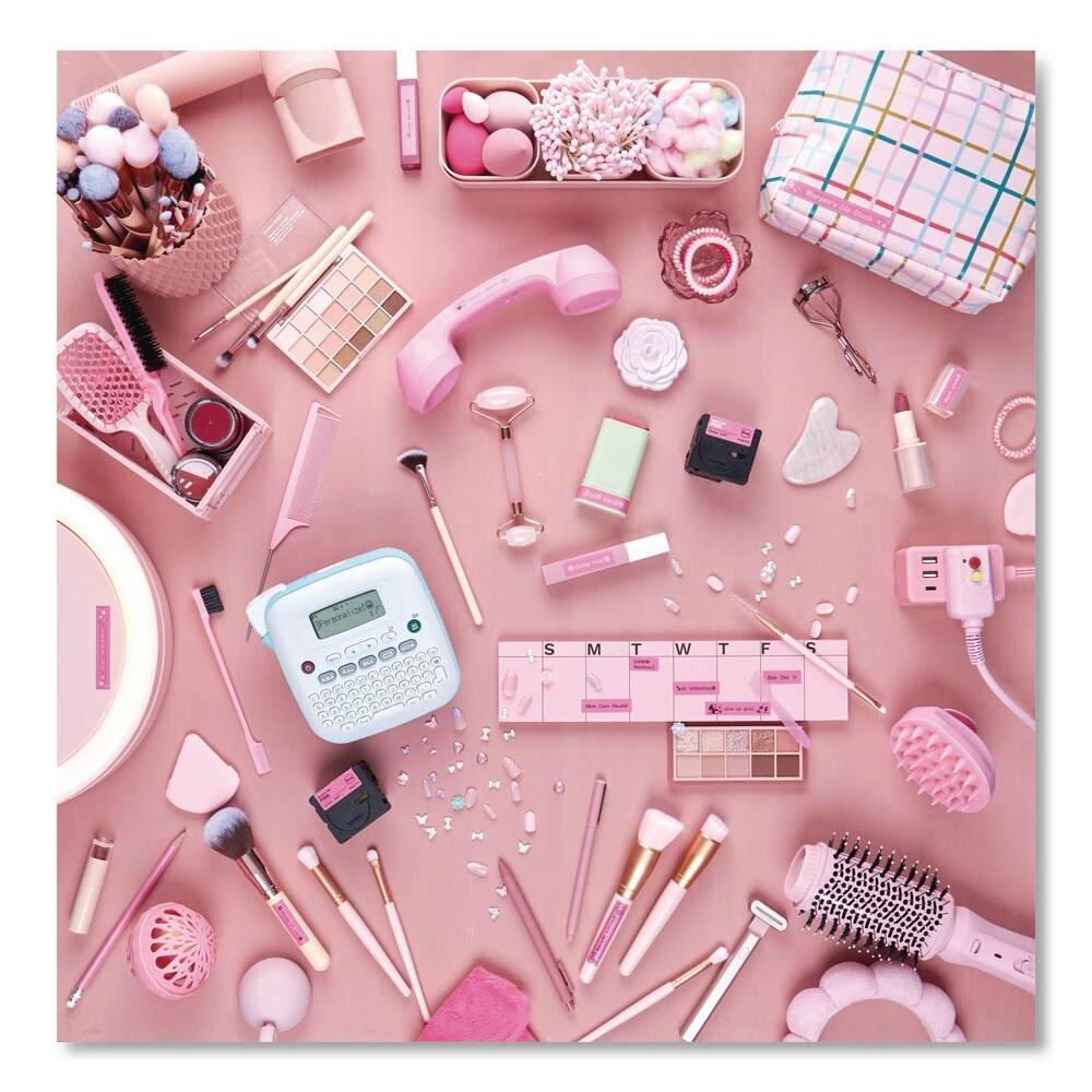 Brother P-Touch 0.47 in. x 13.1 ft. Genuine P-Touch BTAG Label Tapes - Blue on White