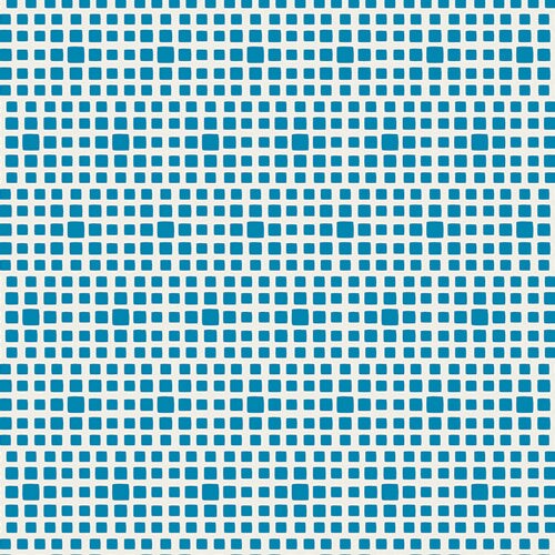 Fabric Art Gallery Cyan Squared Elements by the Quarter Yard SE-621