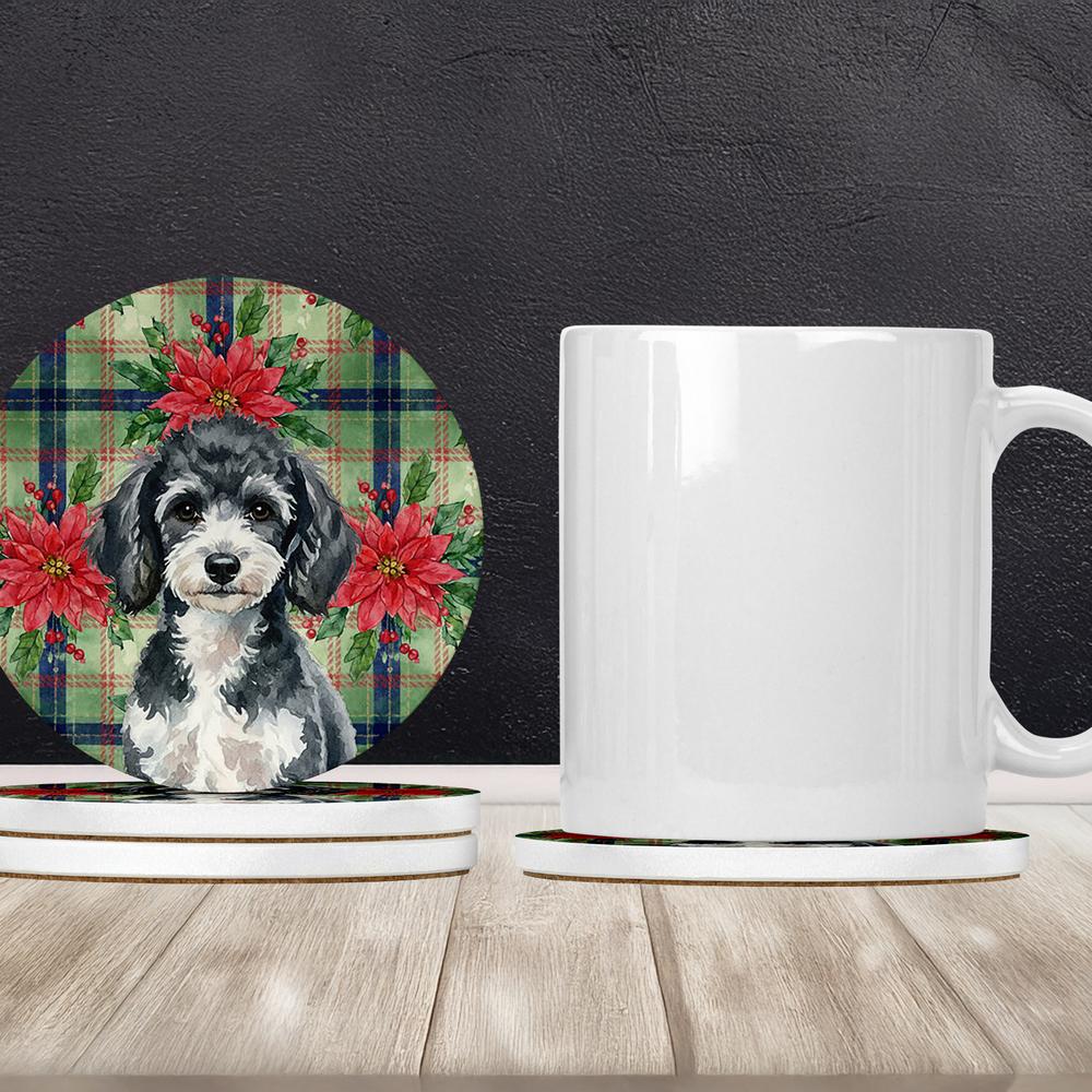 Edge Collections - 4" x 4" - Scenic Coastal Car Coasters for Cup Holders - 4 Pieces