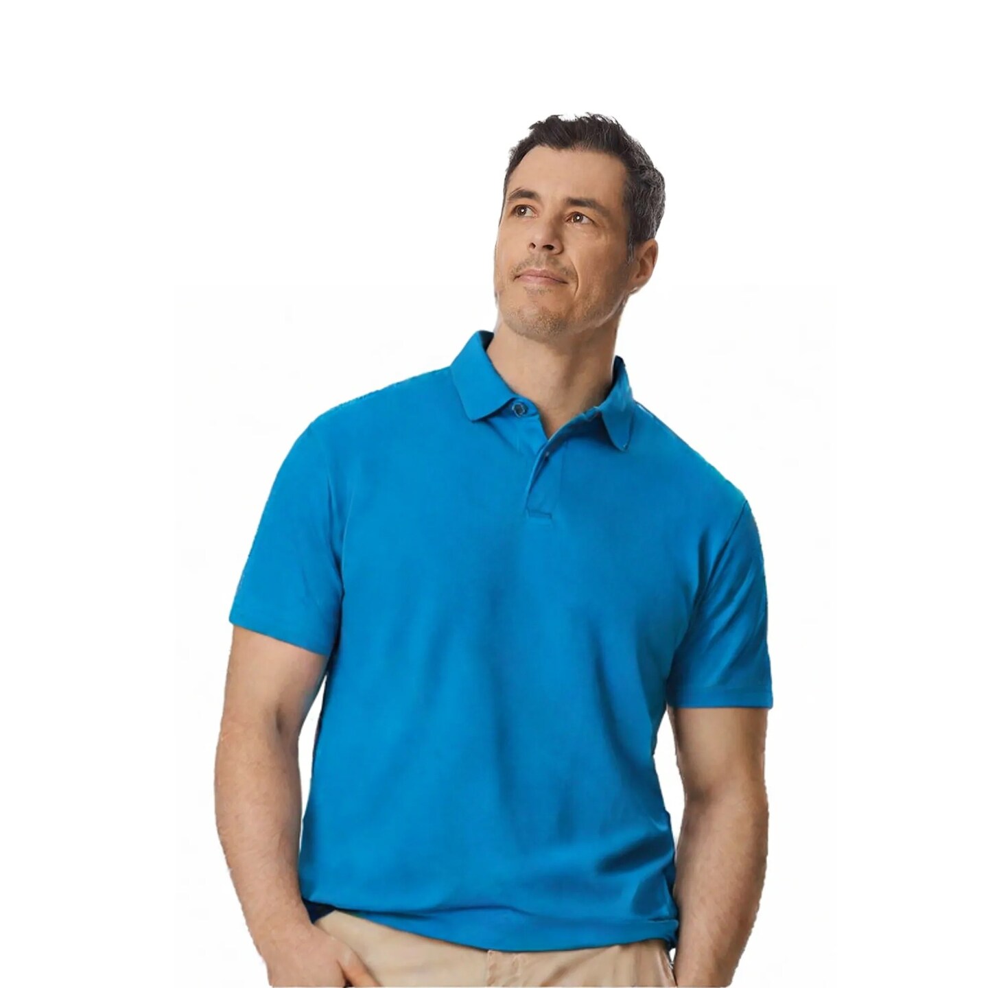 Gildan Softstyle Pique Polo Shirt Short Sleeve Collared Tee for Casual, Work & Everyday Wear