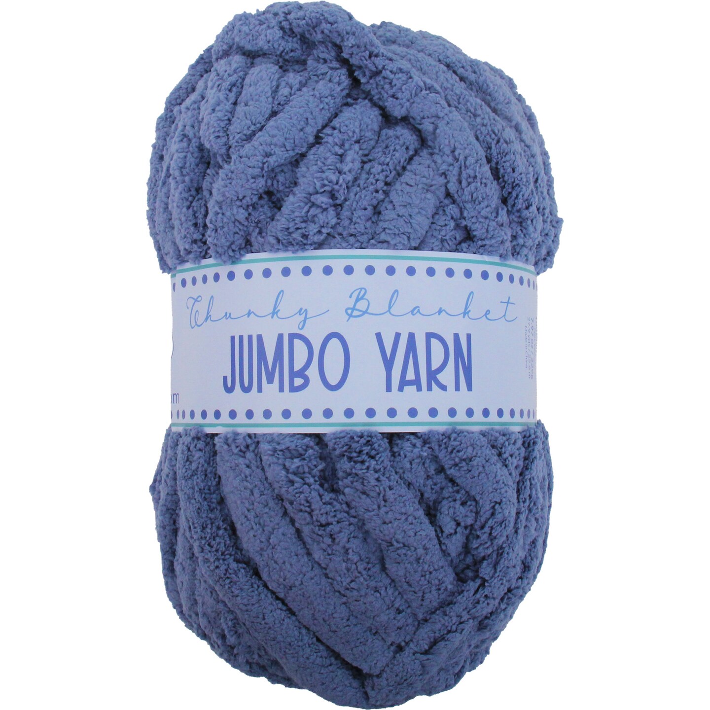 ThreadArt Chunky Chenille Yarn for Hand Knitting – Jumbo Blanket Yarn, Soft Thick Polyester Chenille for Arm Knitting, DIY Throws, Pillows & Pet Beds – 26–27 Yards, 8 oz -Available in Singles, 3 Pack, and 6 Pack