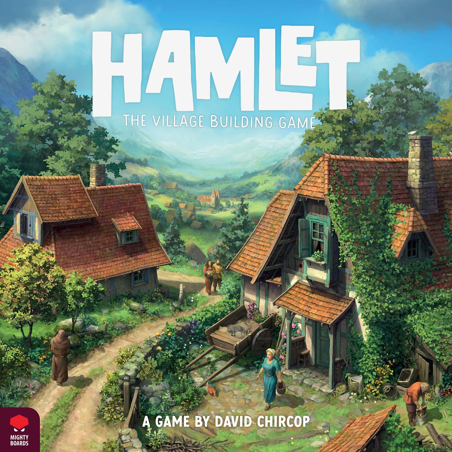 Hamlet: the Village Building Game - Competitive Tile Placement Board Game, Building Game, 1-4 Players
