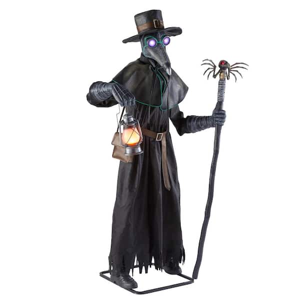 7 ft. Animated LED Plague Doctor For Halloween