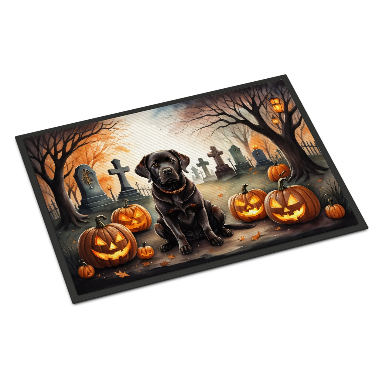 Chocolate Labrador Retriever Spooky Halloween Indoor Or Outdoor